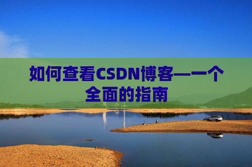 如何查看CSDN博客—一个全面的指南